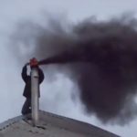 вакуумная чистка дымохода
