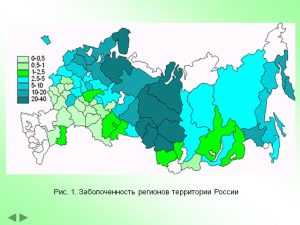 карта заболоченности регионов России