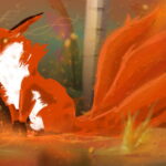 victor-bijl-red-fox-fire рисунок