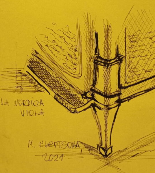 la nordica viola рисунок
